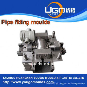 Fornecedor de moldes de plástico para moldagem de cotovelo de tubo de pvc de tamanho padrão, molde de injeção em taizhou China